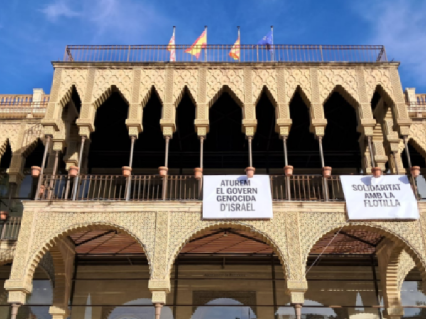 Solidaritat amb Palestina: Gestos a Barcelona